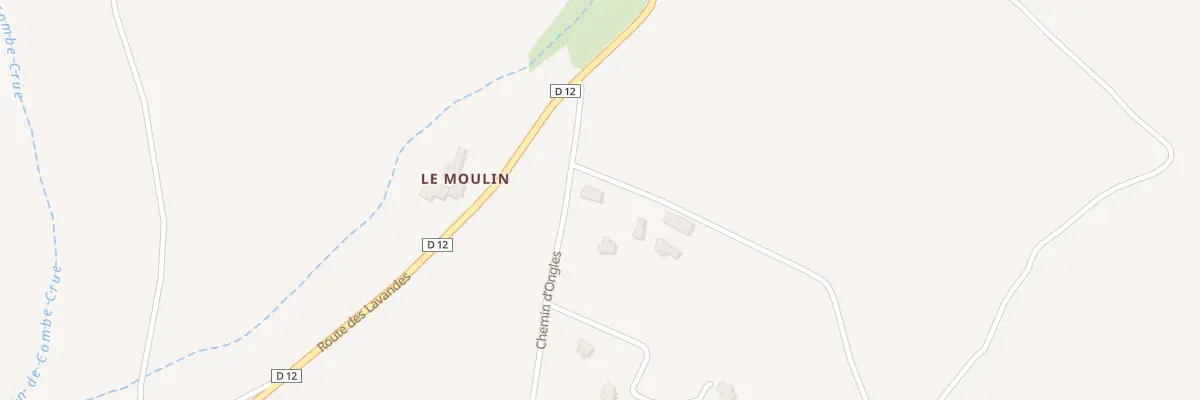 Plan du 7023 Les Louettes à Lardiers