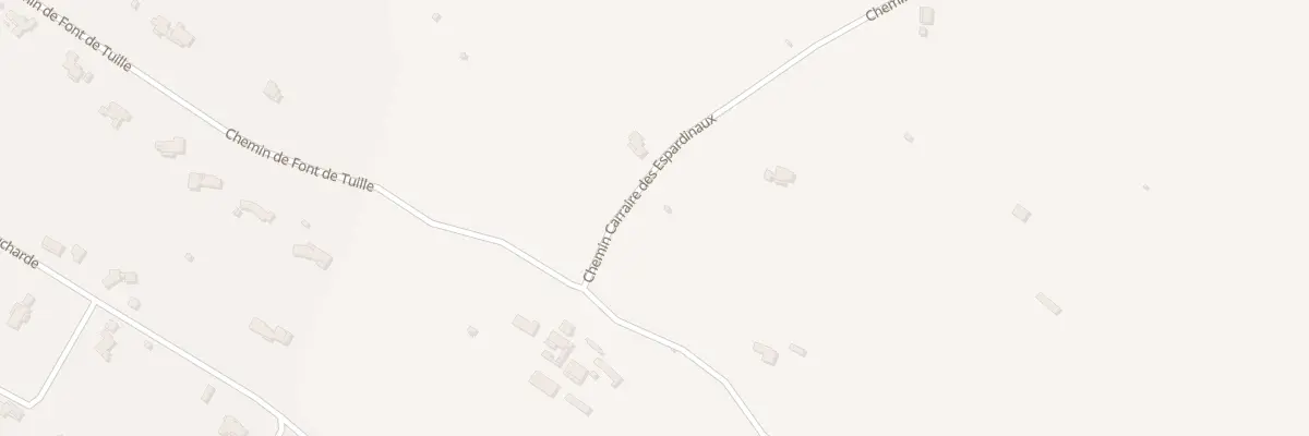 Plan du 106 Che Carraire des Templiers à Trets