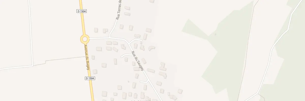 Plan du 5948 Rue du Saugey à Virignin