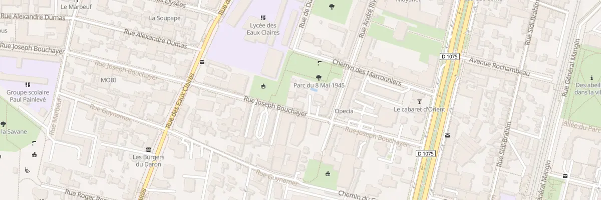 Plan du 24 Rue Joseph Bouchayer à Grenoble