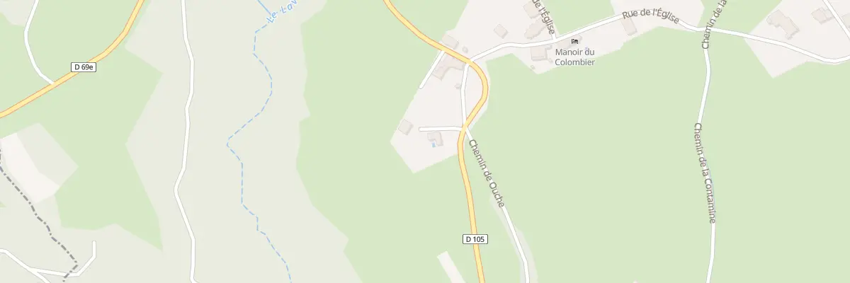 Plan du 194 Rte de Ouche à Arvière-en-Valromey