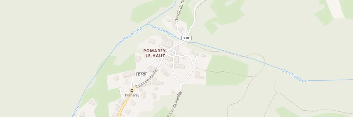 Plan du 5104 Pomarey à Proveysieux