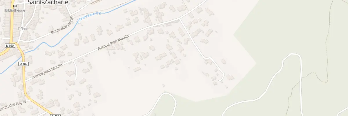 Plan du 451 Av Jean Moulin à Saint-Zacharie