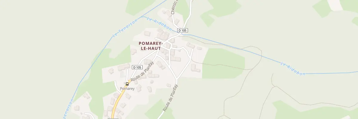 Plan du 65 Che de la Pinéa à Proveysieux