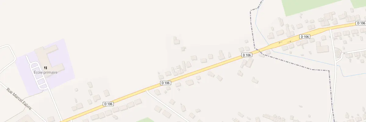 Plan du 55B Rue Abbe Cochenet à Dommary-Baroncourt