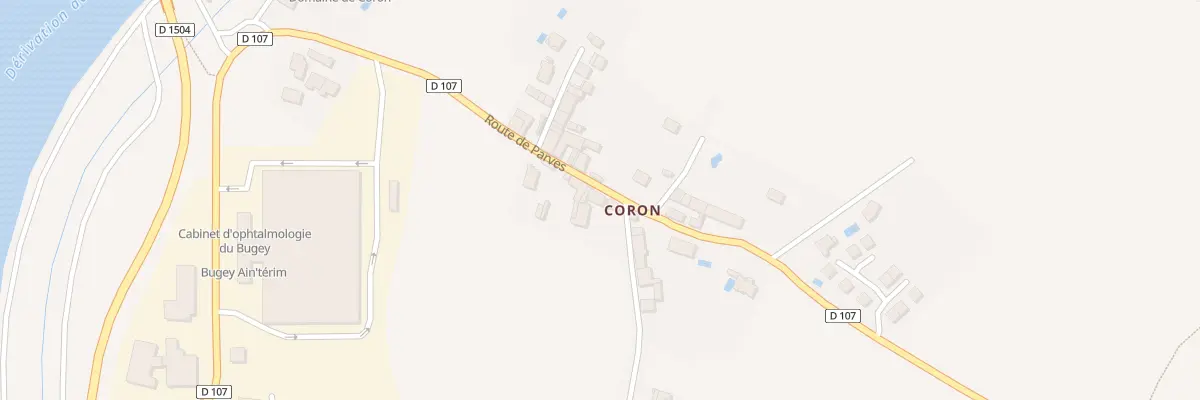 Plan du 9016 Coron à Belley
