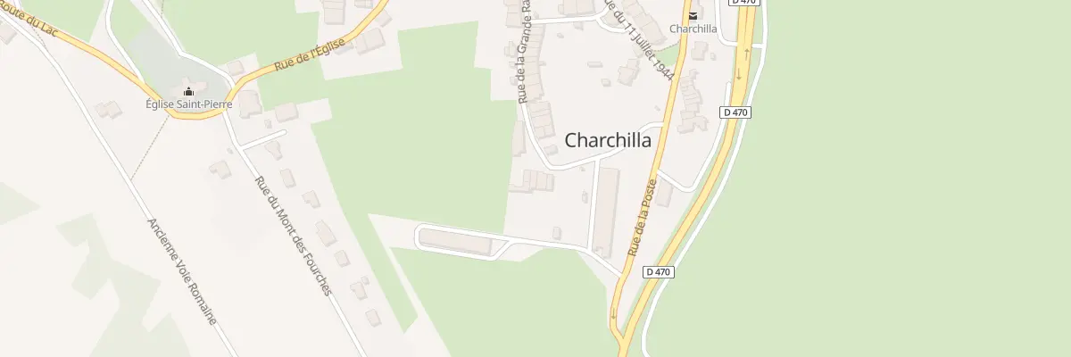 Plan du 5 Che de la Croix à Charchilla