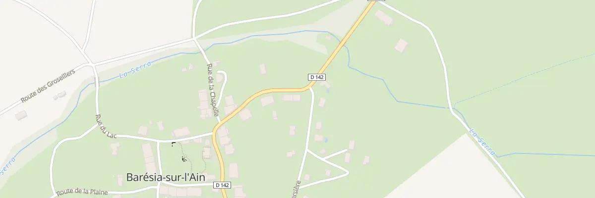 Plan du 85 Rue Principale à Barésia-sur-l’Ain