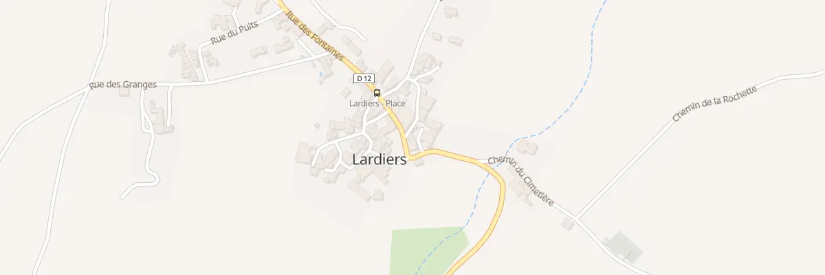 Plan du 5019 Le Village à Lardiers
