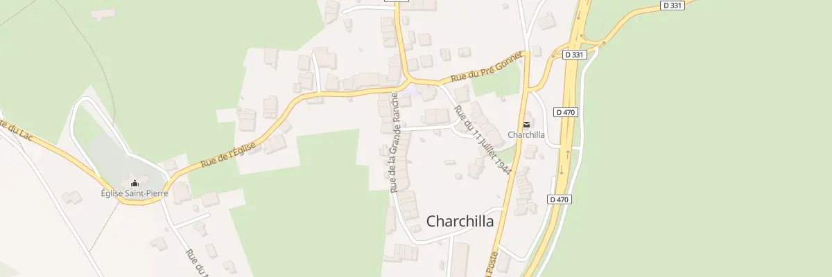 Plan du 3 Rue de la Grand Ranche à Charchilla