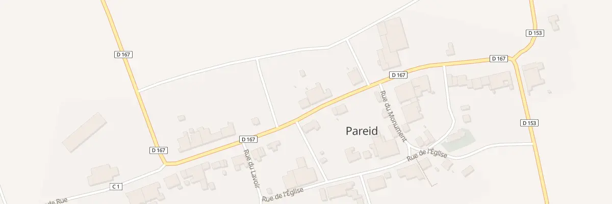 Plan du 21 Gr Grande Rue à Pareid