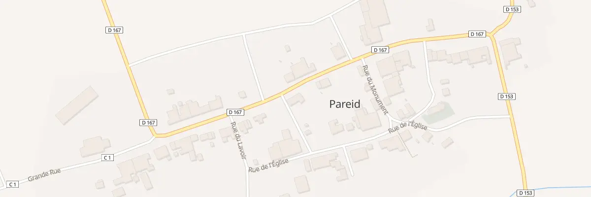 Plan du 26 Gr Grande Rue à Pareid