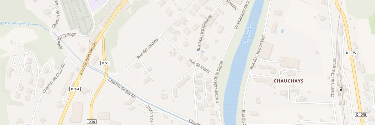 Plan du 114 Rue de Marly à Serres