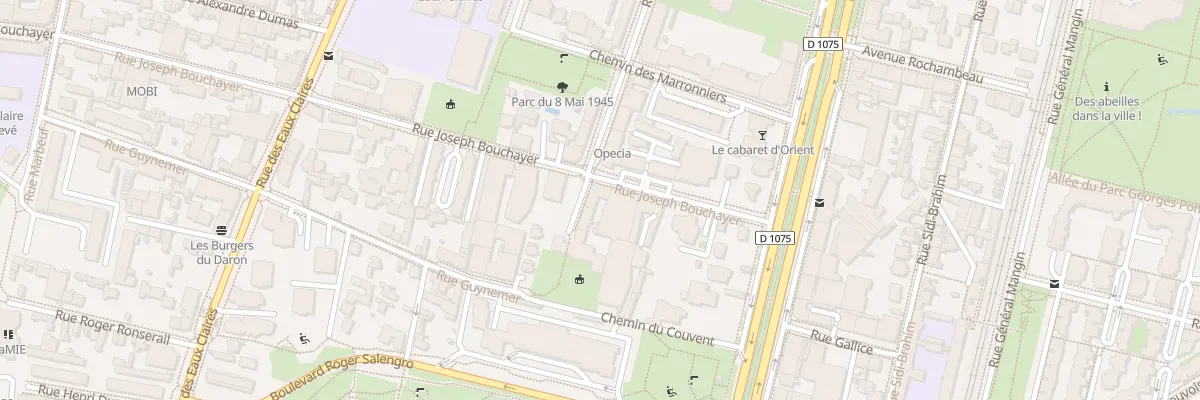 Plan du 13 Rue Joseph Bouchayer à Grenoble