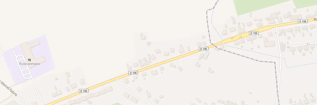 Plan du 59A Rue Abbe Cochenet à Dommary-Baroncourt