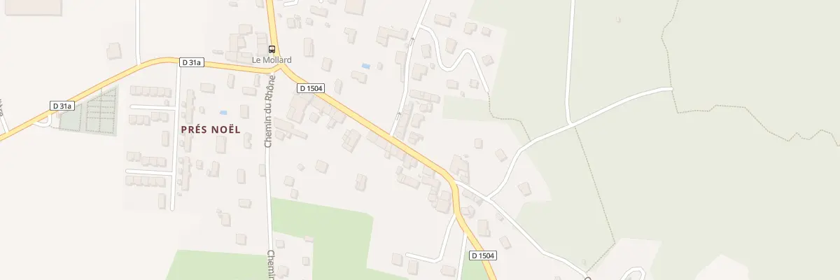 Plan du 171 Av de Savoie à Virignin
