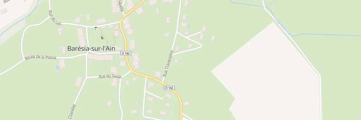 Plan du 169 Rue Traversière à Barésia-sur-l’Ain
