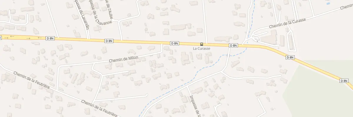 Plan du 9002 Les Escours à Cuges-les-Pins
