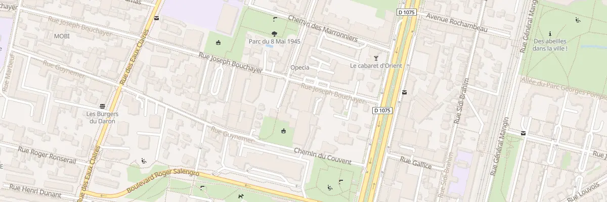 Plan du 11 Rue Joseph Bouchayer à Grenoble