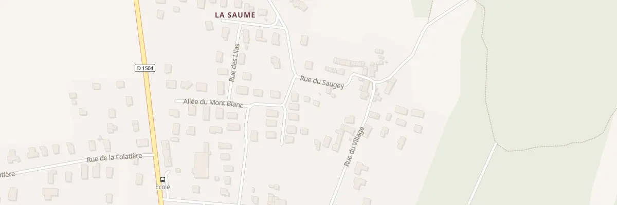 Plan du 522 Rue du Saugey à Virignin