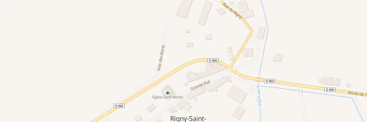 Plan du 3 Rte de Vaucouleurs à Rigny-Saint-Martin
