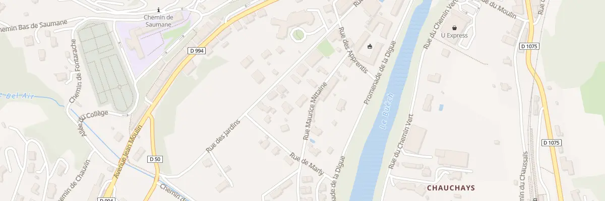 Plan du 98 Rue Maurice Mittaine à Serres