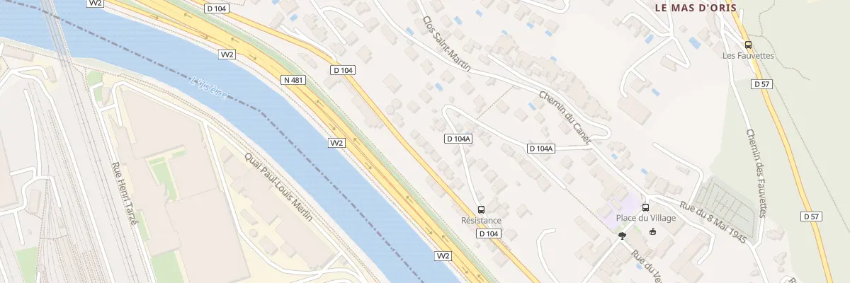Plan du 30 Rue du 16 Août 1944 à Saint-Martin-le-Vinoux