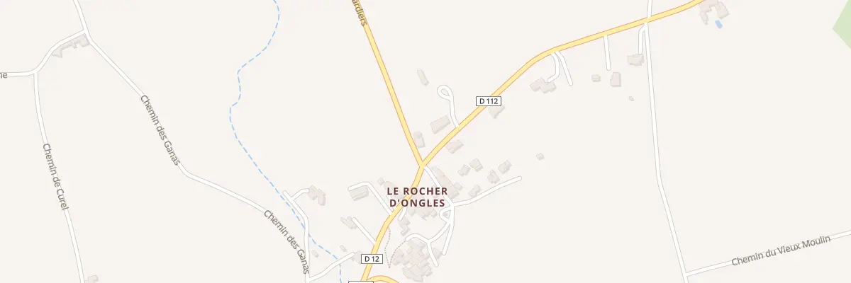 Plan du 5090 Notre Dame à Ongles