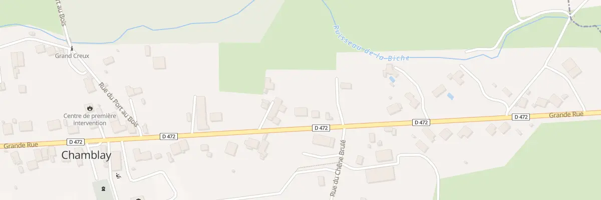 Plan du 75 Grande Rue à Chamblay