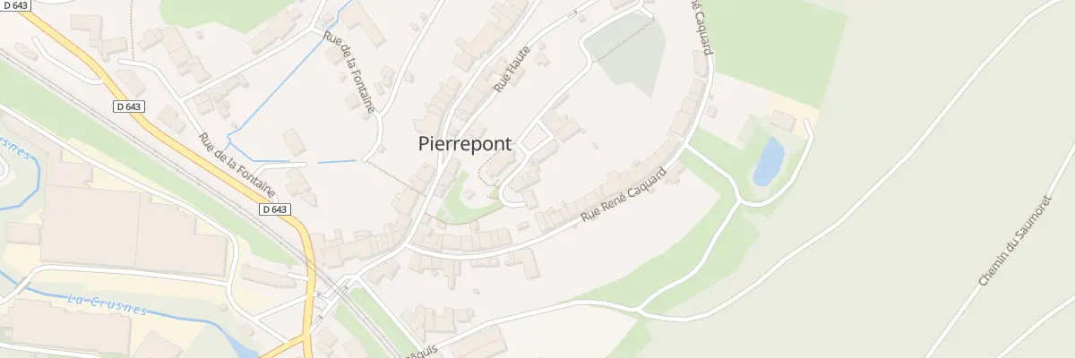 Plan du 5 Rue de l’Eglise à Pierrepont