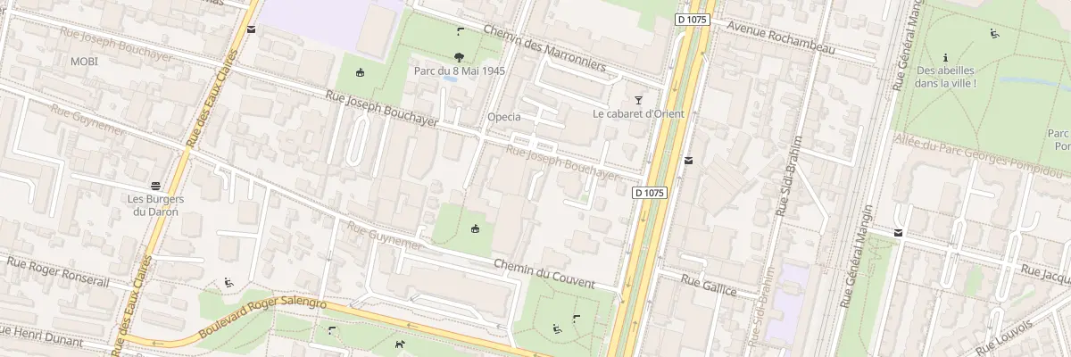 Plan du 9 Rue Joseph Bouchayer à Grenoble