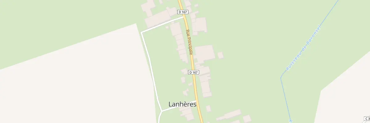 Plan du 12 Rue Principale à Lanhères