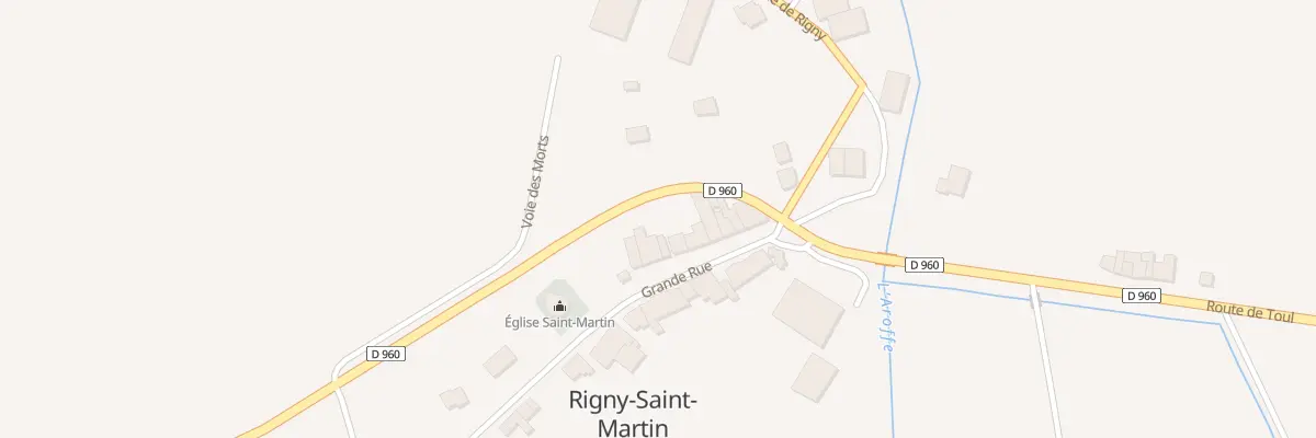 Plan du 14 Gr Grande Rue à Rigny-Saint-Martin