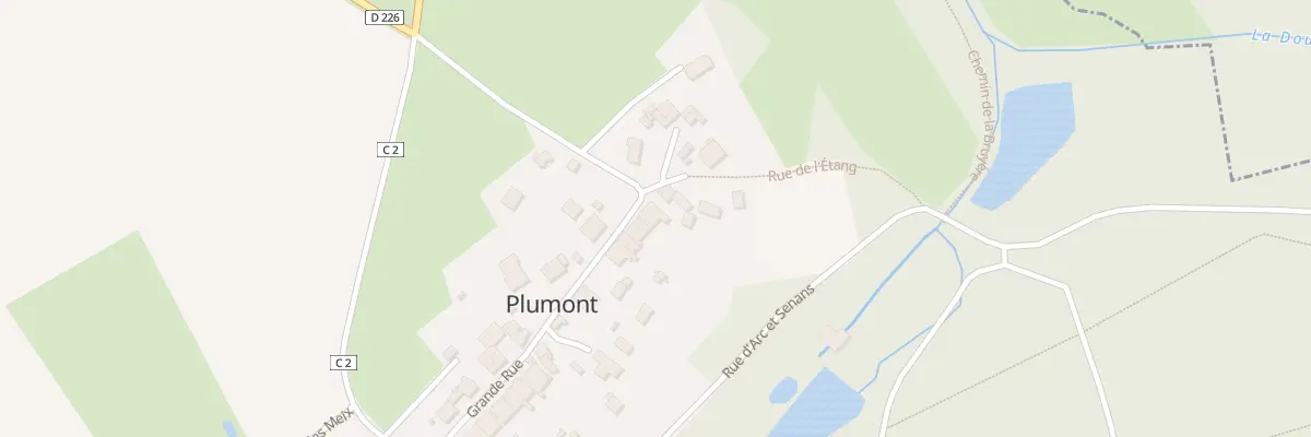 Plan du 32 Grande Rue à Plumont