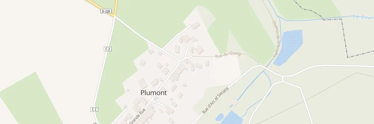 Plan du 2 Rue de l’Etang à Plumont