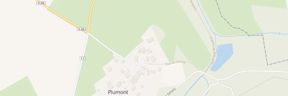 Plan du 5 Rue de l’Etang à Plumont