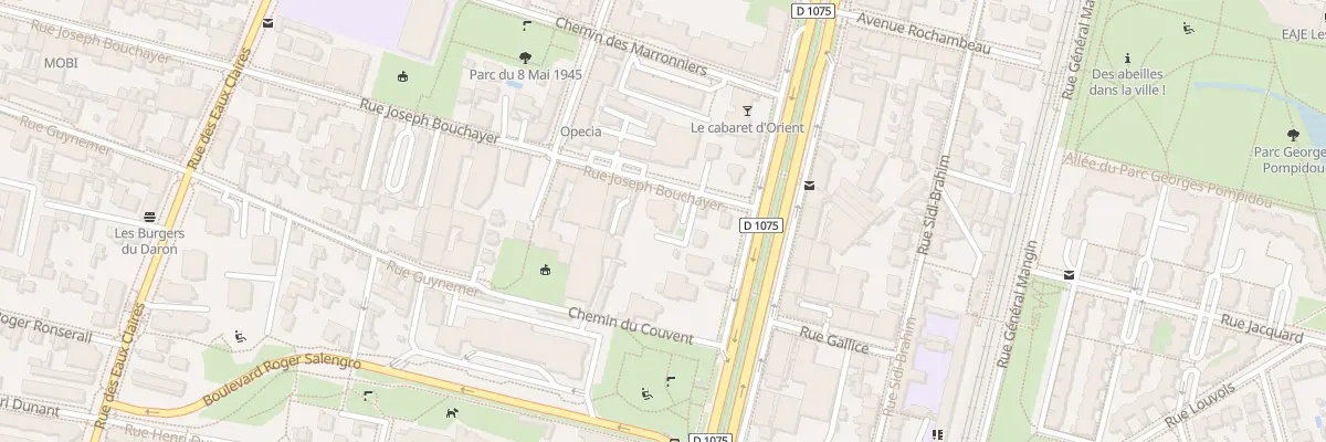 Plan du 7 Rue Joseph Bouchayer à Grenoble