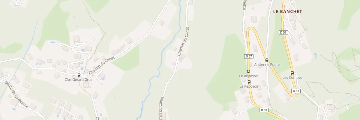 Plan du 9030 Che du Canet à Saint-Martin-le-Vinoux