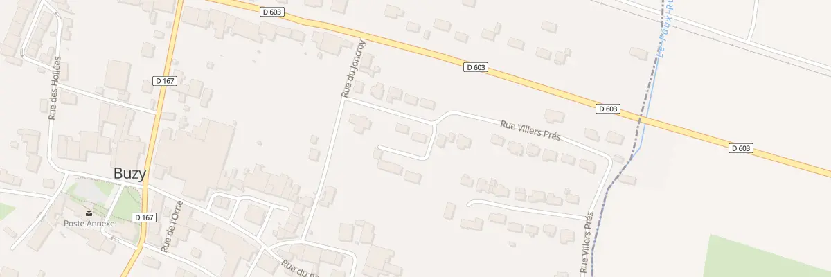 Plan du 8 Rue de Villers Pres à Buzy-Darmont
