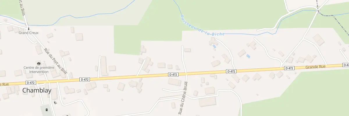 Plan du 77 Grande Rue à Chamblay