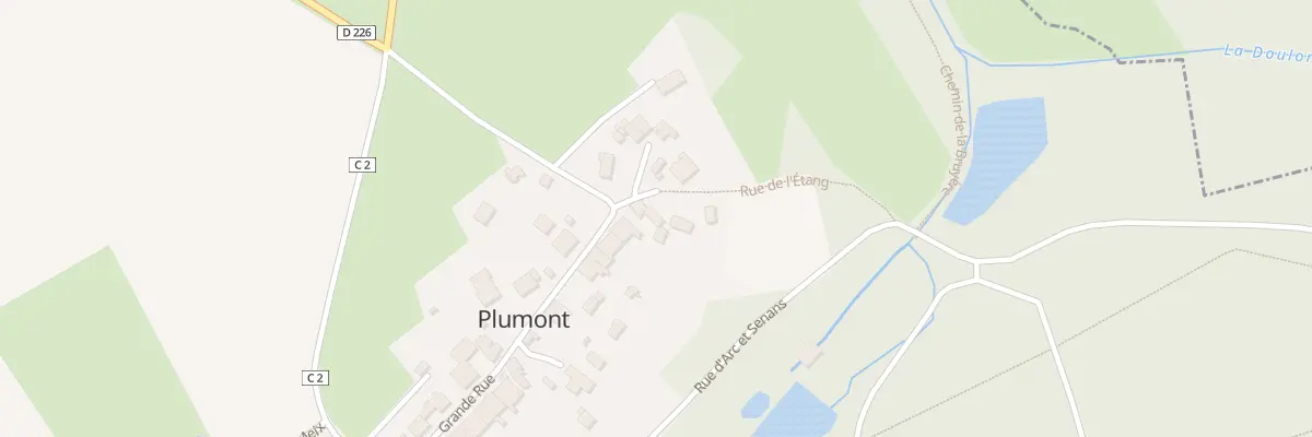 Plan du 34 Grande Rue à Plumont