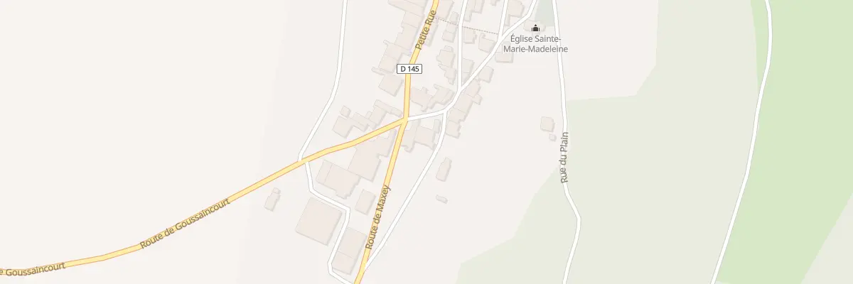 Plan du 4 Rue de l’Eglise à Brixey-aux-Chanoines