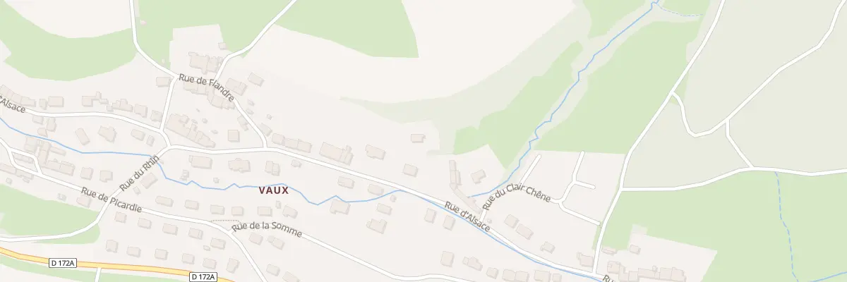Plan du 24 Rue d’Alsace à Cosnes-et-Romain