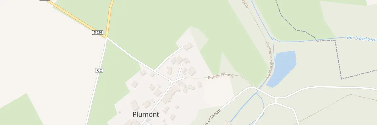Plan du 7 Rue de l’Etang à Plumont