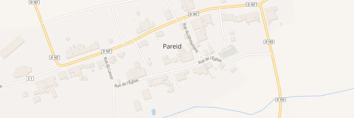 Plan du 11 Rue de l’Eglise à Pareid