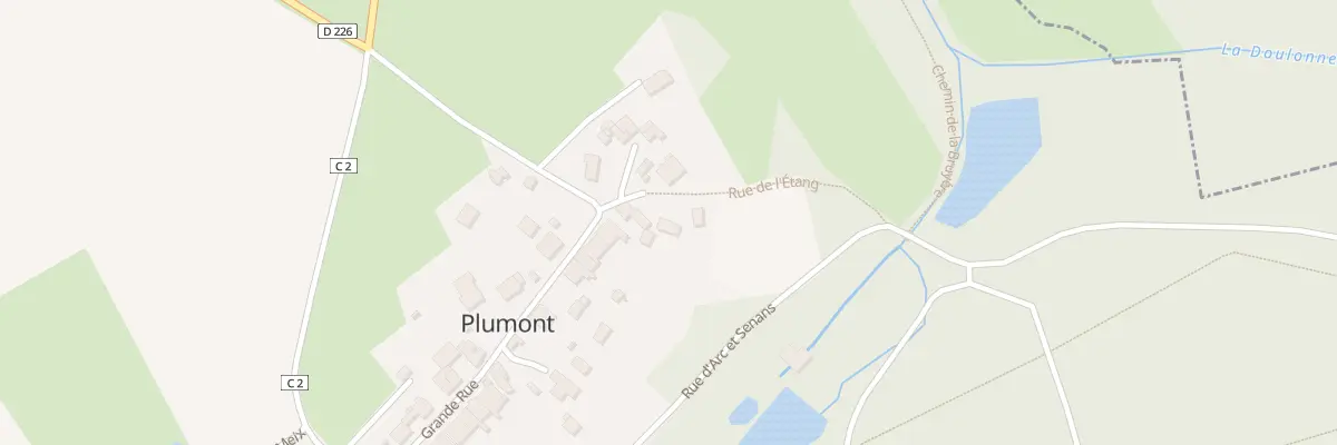 Plan du 4 Rue de l’Etang à Plumont