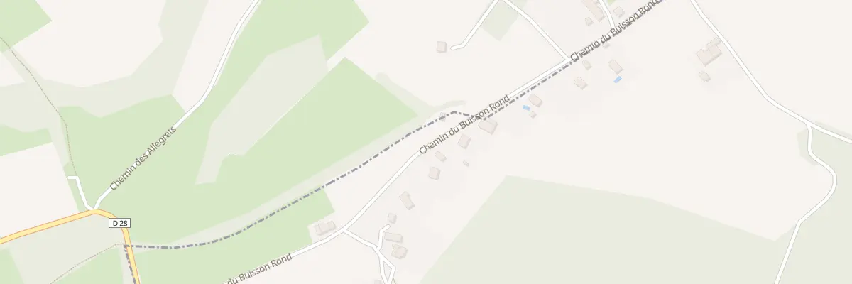 Plan du 427 Che de Buisson Rond à Saint-Laurent-du-Pont