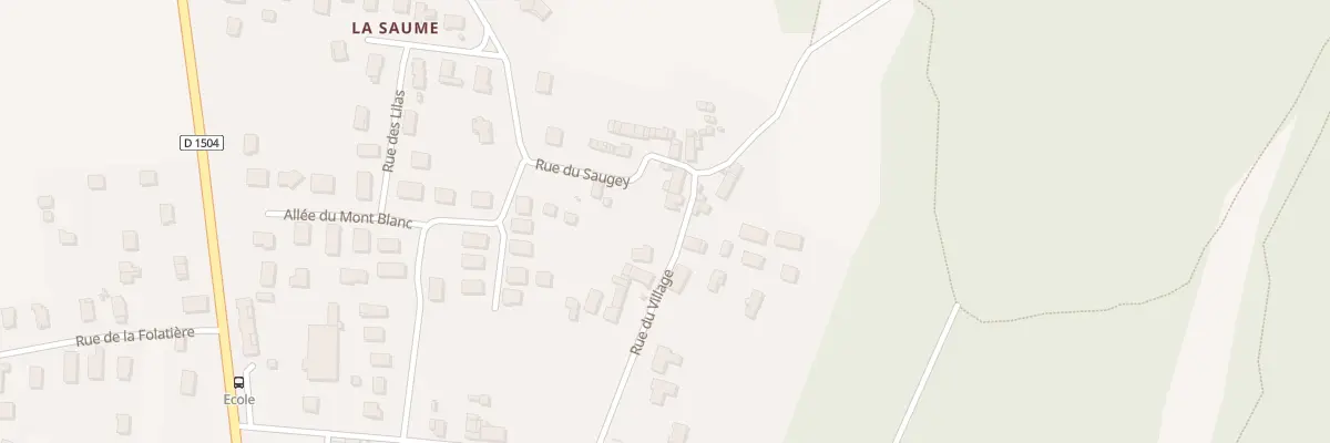 Plan du 765 Rue du Village à Virignin