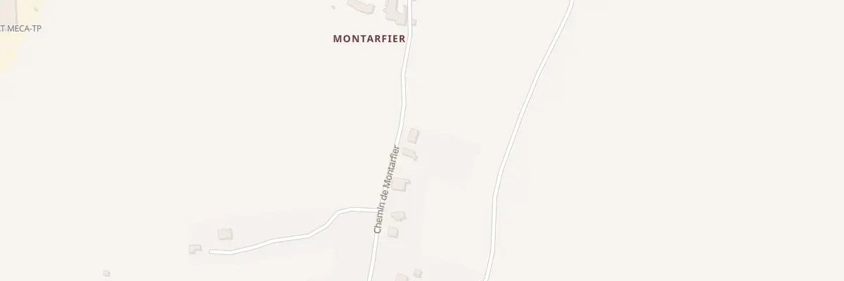 Plan du 574 Che de Montarfier à Virignin
