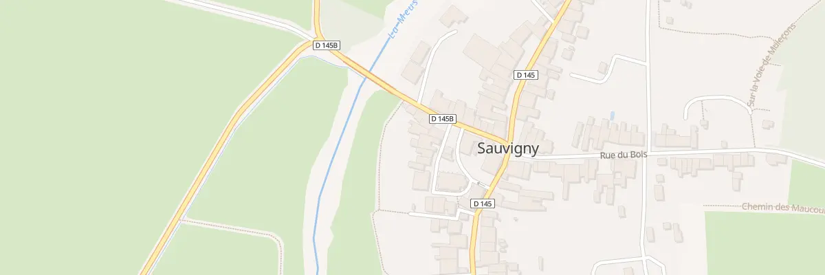 Plan du 2 Rue de l’Eglise à Sauvigny
